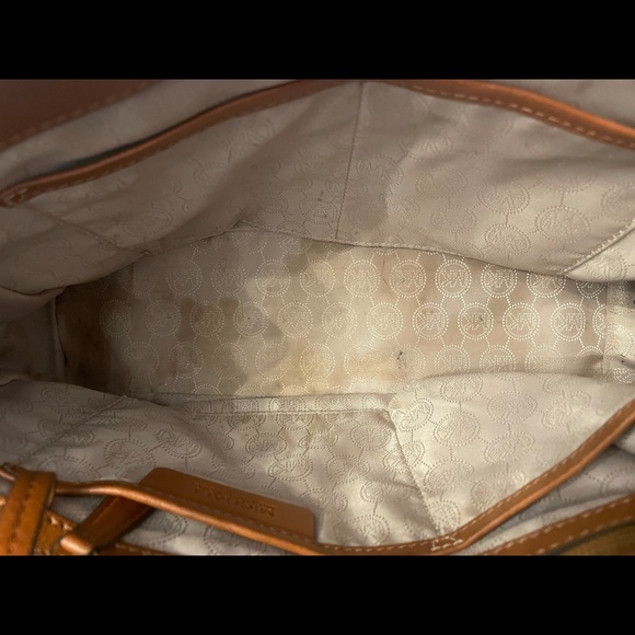 Michael Kors Signature Logo Satchel - Picture 5 of 6